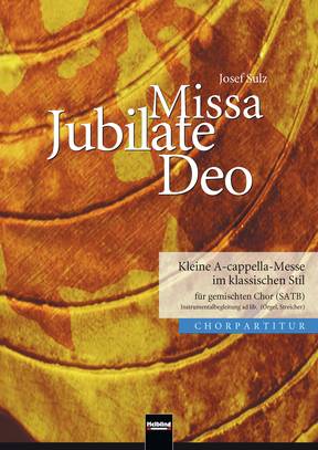 Missa Jubilate Deo Choral Score SATB