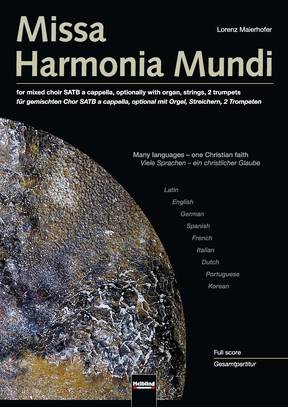 Missa Harmonia Mundi Full Score SATB/SAAB