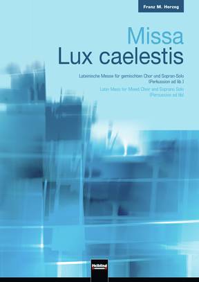 Missa Lux caelestis Choral Score SATB divisi