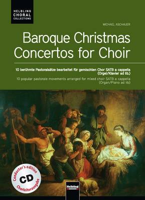 Baroque Christmas Concertos Conductor's Edition SATB
