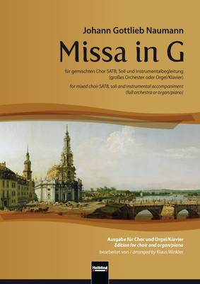 Missa in G Major Choral Score SATB