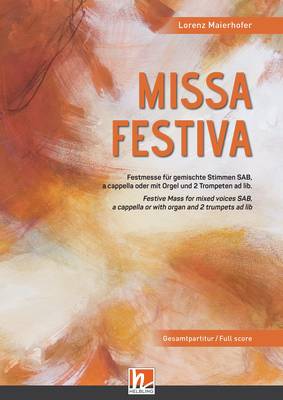 Missa Festiva Full Score SAB