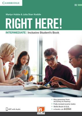 RIGHT HERE! Intermediate Inclusive Student's Book
