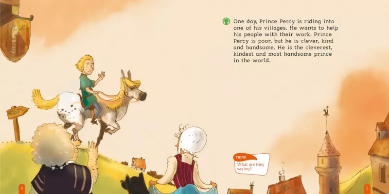 Prince Percy sample pages 4-5