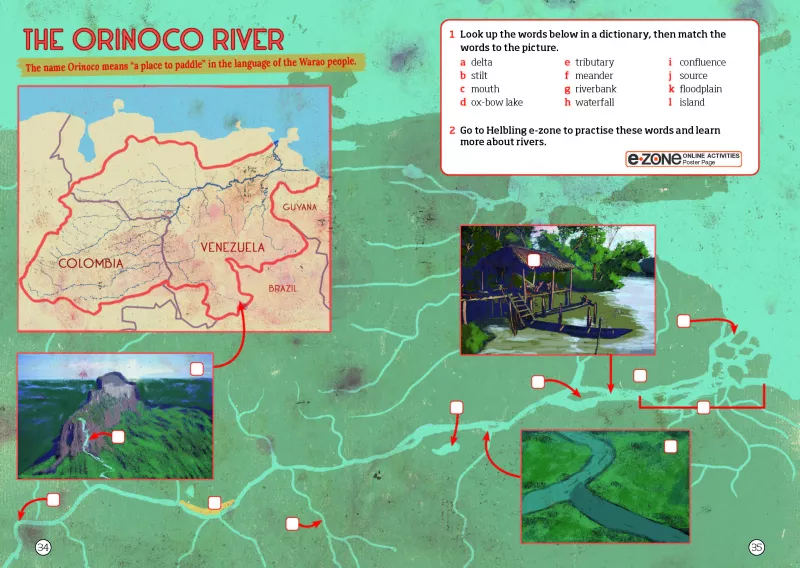 Orinoco river basin from Run, Liam, Run!