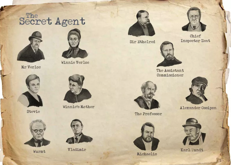The Secret Agent characters