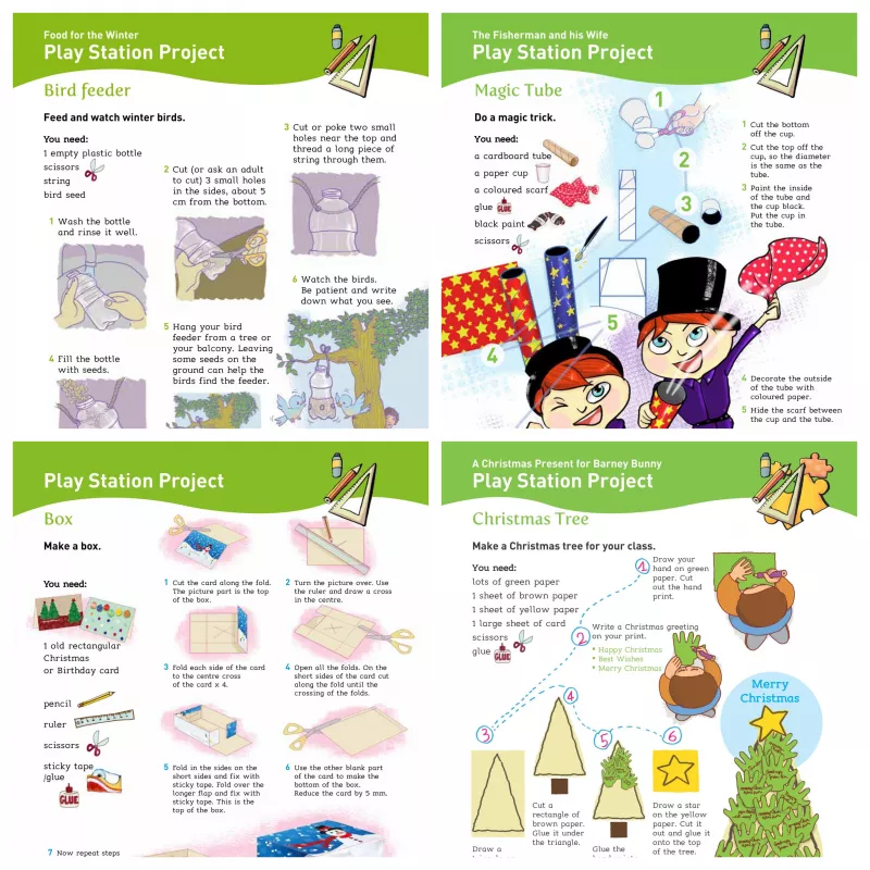 Young learner projects for cold days and holidays - projects