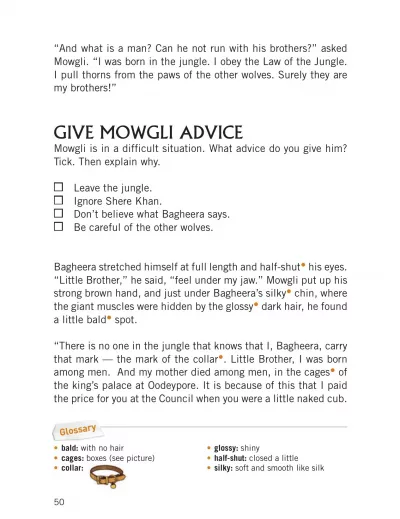 Mowgli sample page