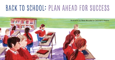 Back to school: Plan ahead for success